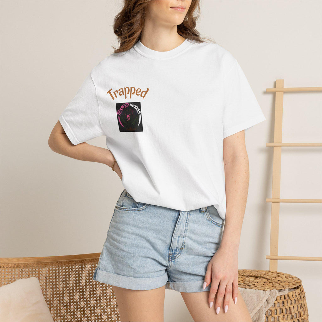 LOGO TRAPPED-Dyed T-shirt