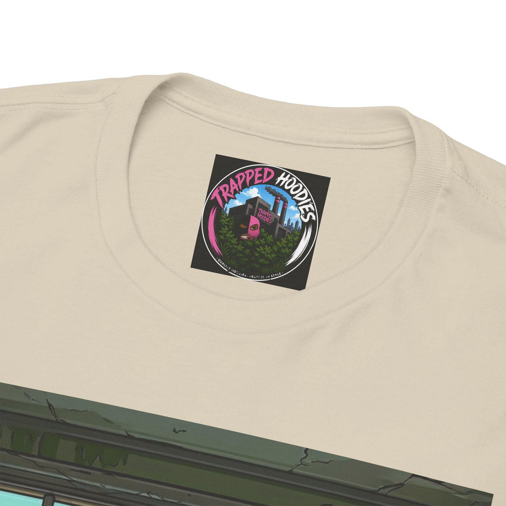Make It Count Trapped Hoods T-Shirt | Inspirational Streetwear | "Don't Give Up" Graphic