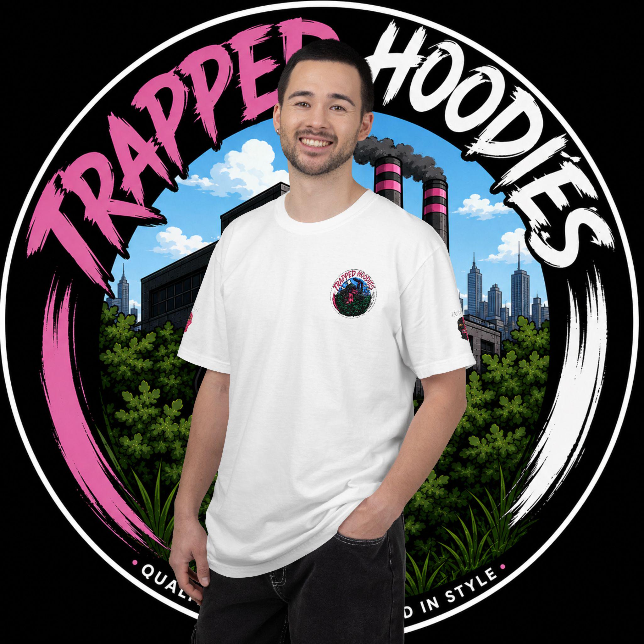 Trapped Hoodies logo T-shirt | EMBROIDERY