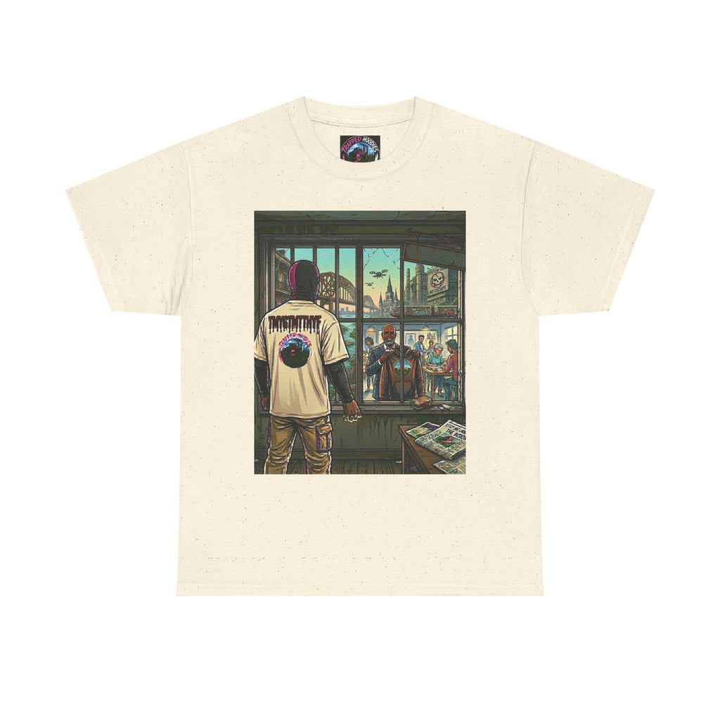 Make It Count Trapped Hoods T-Shirt | Inspirational Streetwear | "Don't Give Up" Graphic