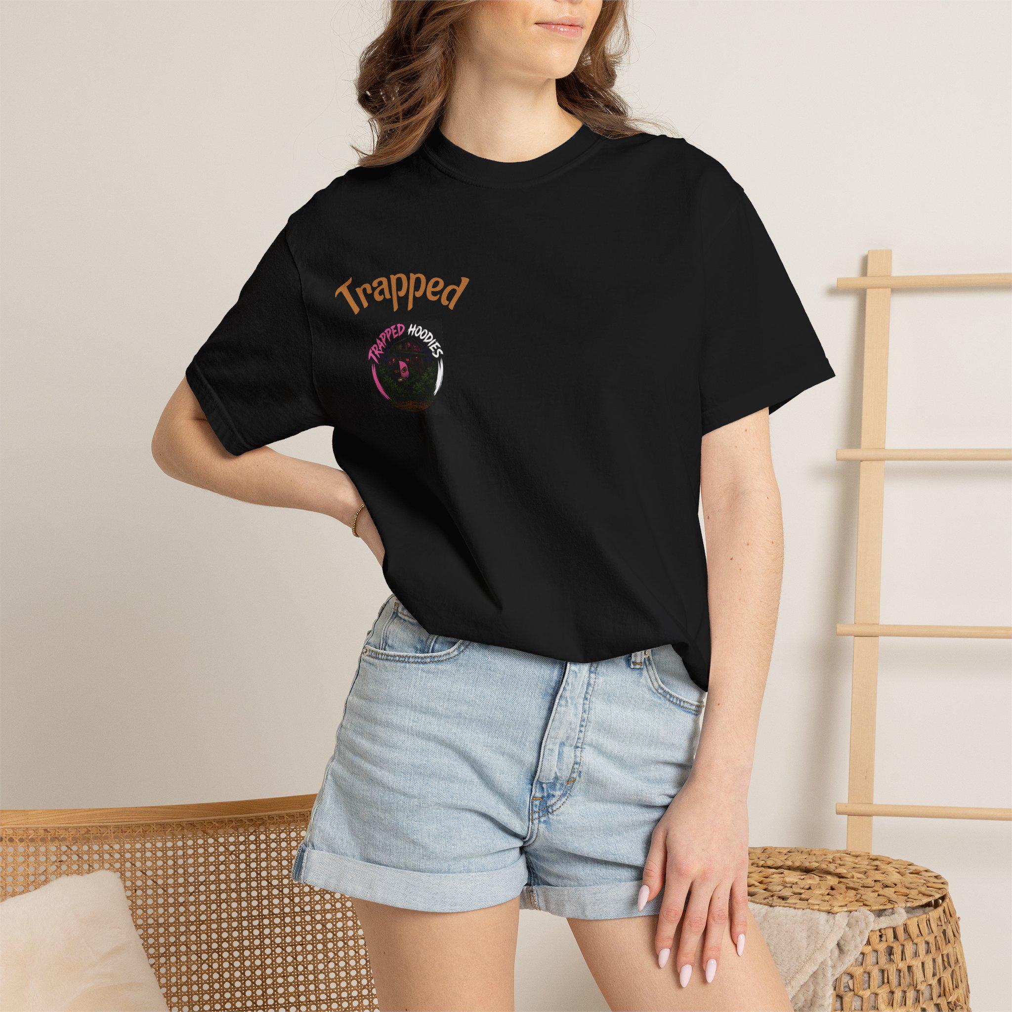 LOGO TRAPPED-Dyed T-shirt