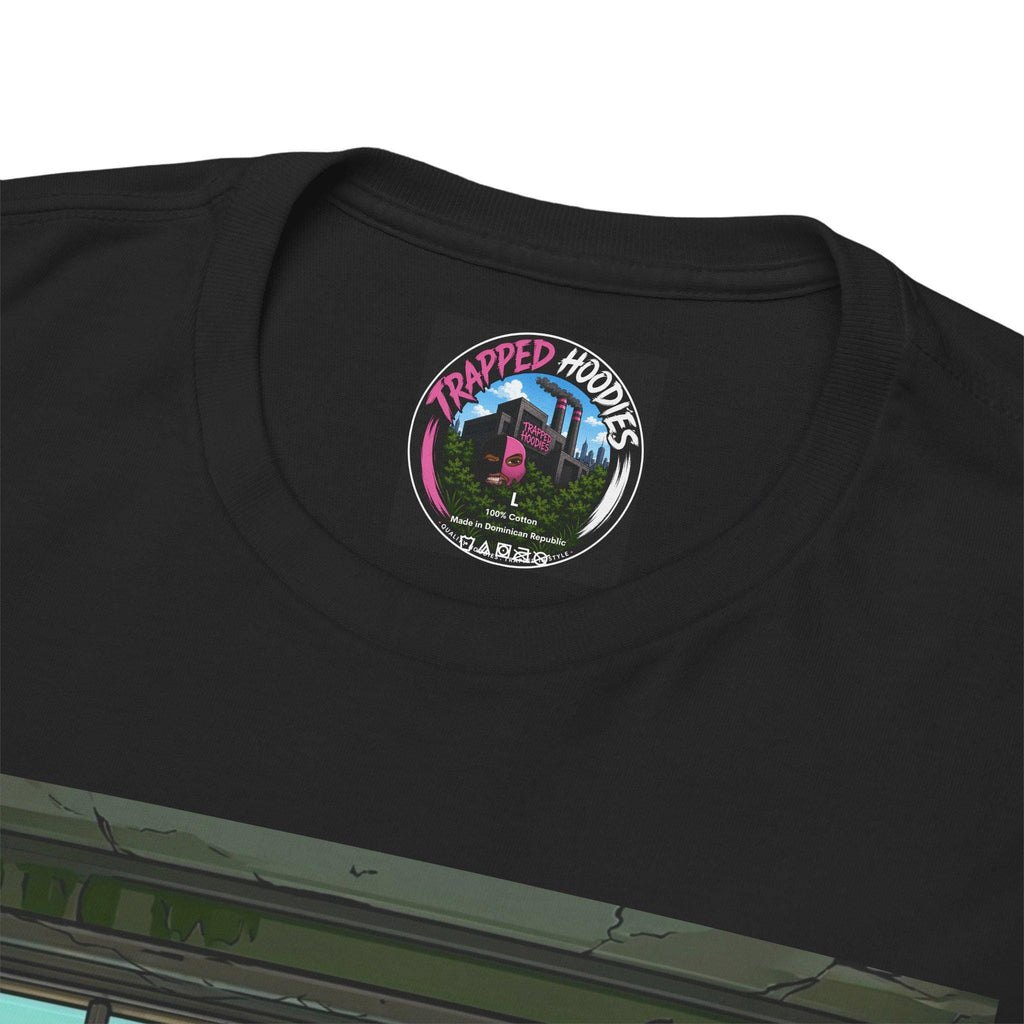 Make It Count Trapped Hoods T-Shirt | Inspirational Streetwear | "Don't Give Up" Graphic