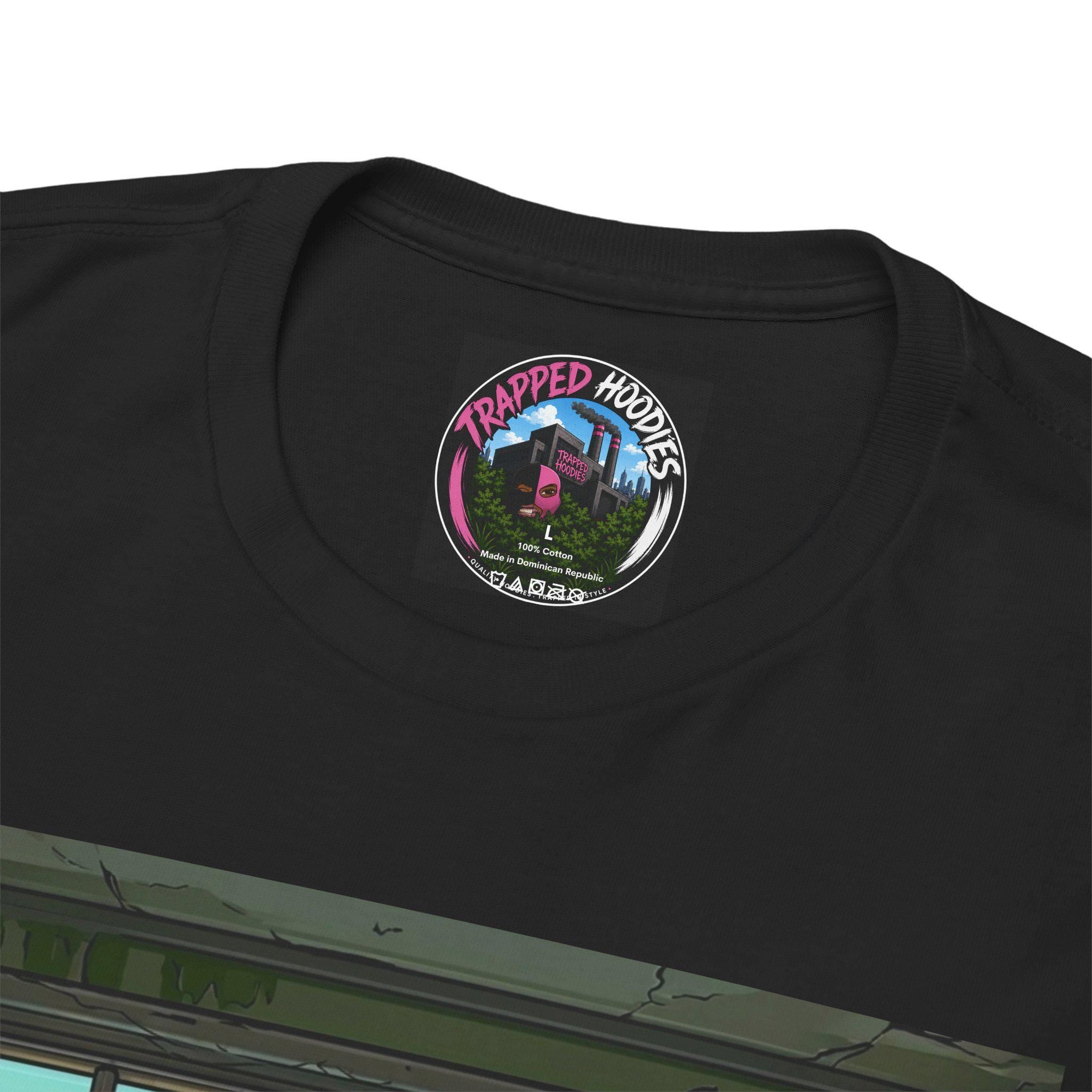 Make It Count Trapped Hoods T-Shirt | Inspirational Streetwear | "Don't Give Up" Graphic