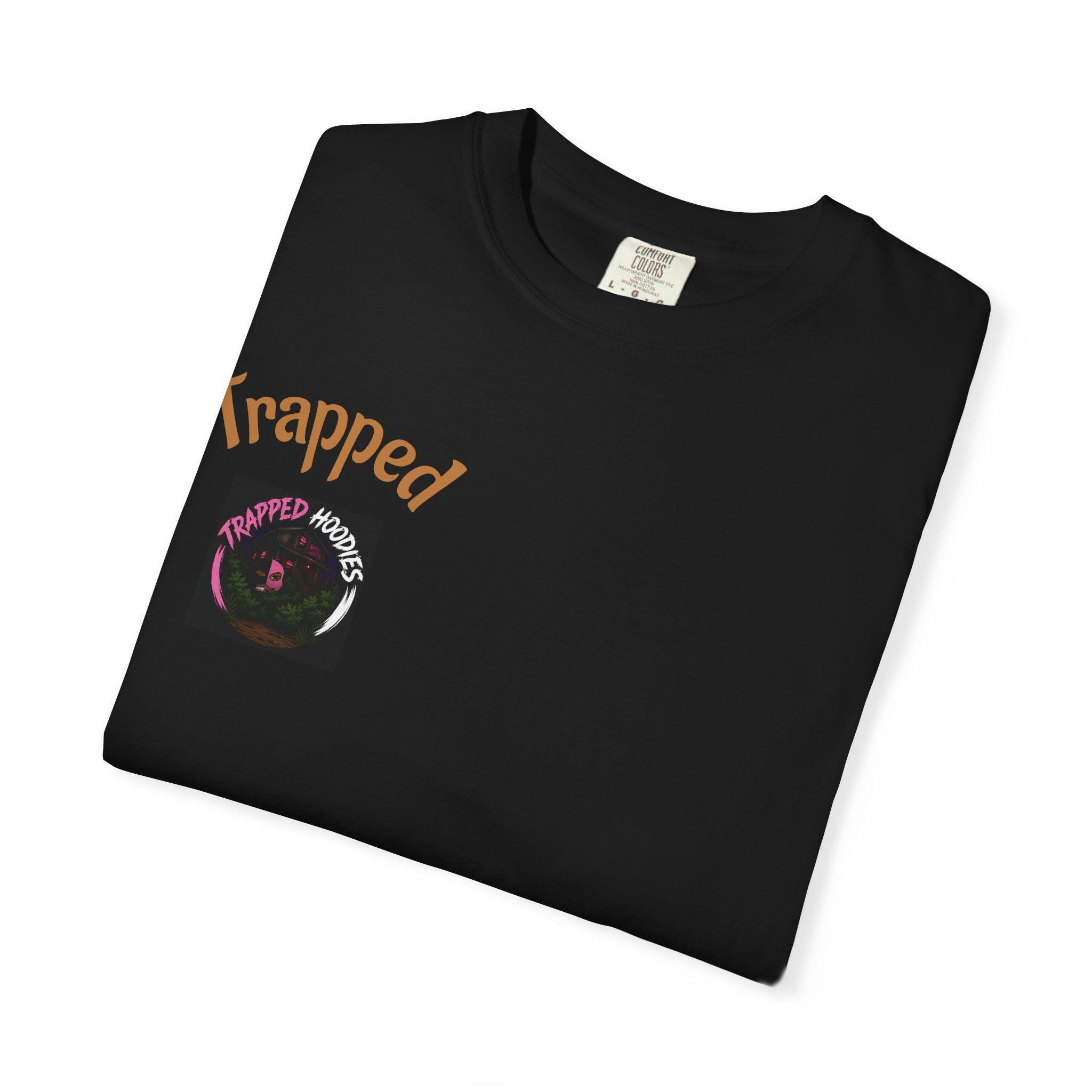 LOGO TRAPPED-Dyed T-shirt