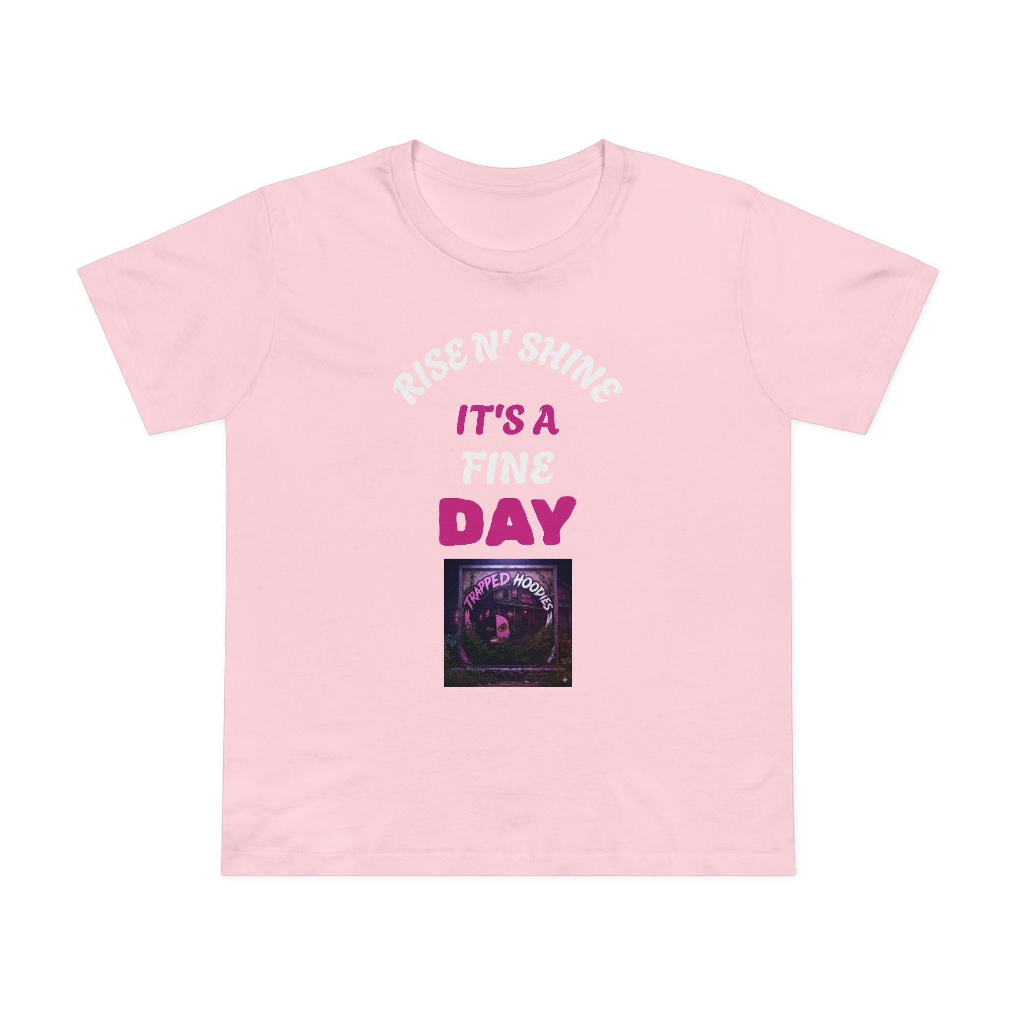 Sarcasm University graphic tee | Rise N' Shine It's a Fine Day design