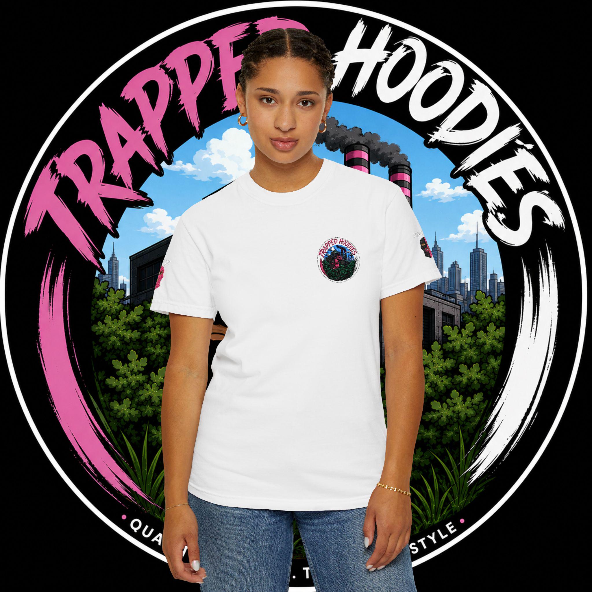 Trapped Hoodies logo T-shirt | EMBROIDERY