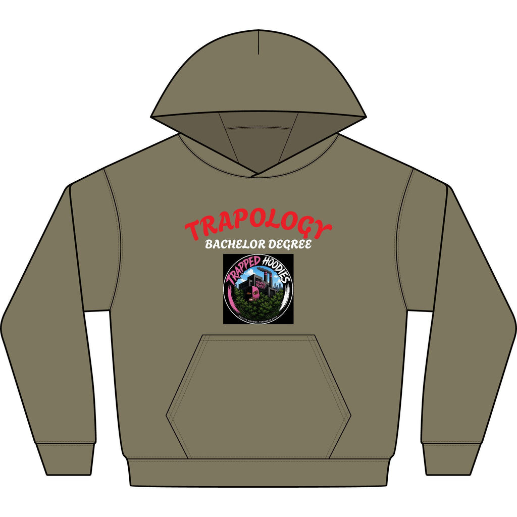 Heavyweight TRAPPED Hooded Sweatshirt