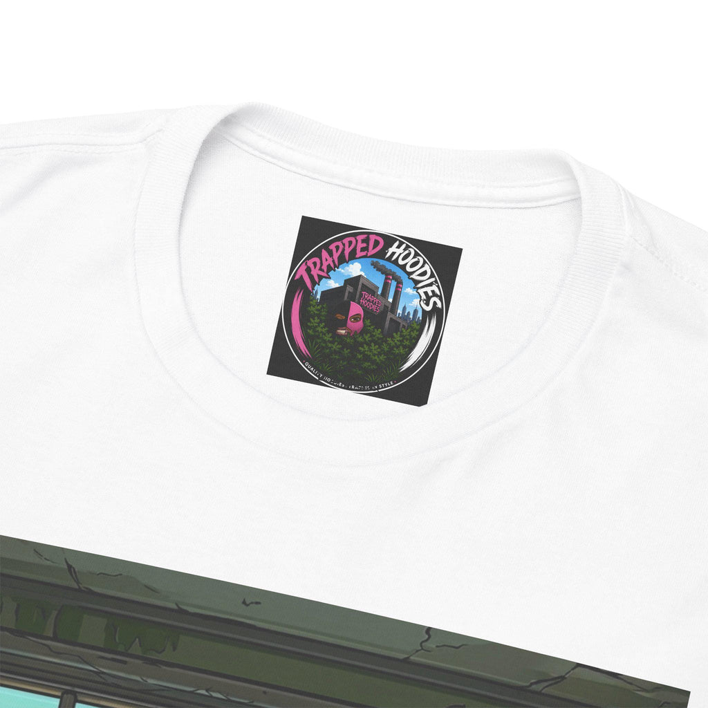 Make It Count Trapped Hoods T-Shirt | Inspirational Streetwear | "Don't Give Up" Graphic