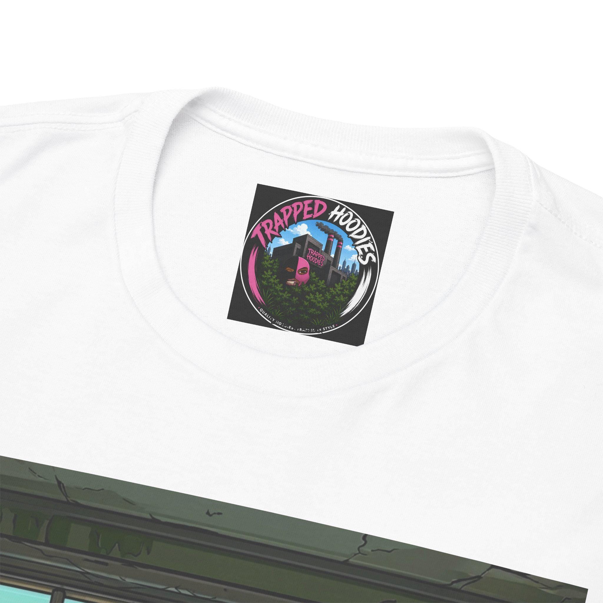 Make It Count Trapped Hoods T-Shirt | Inspirational Streetwear | "Don't Give Up" Graphic