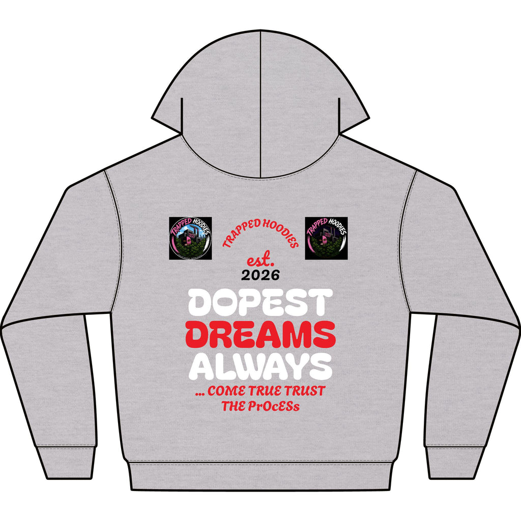 Heavyweight TRAPPED Hooded Sweatshirt