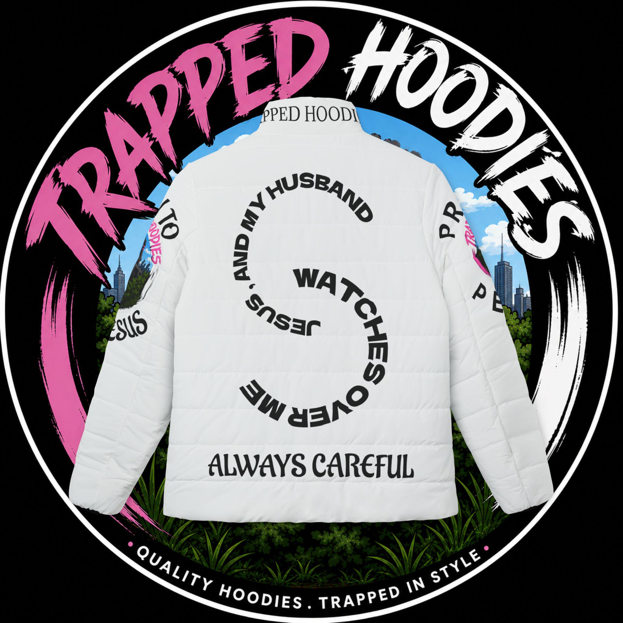 Puffer Jacket | Trapped Hoodies Designer Coat | Urban Fashion Winter Wear