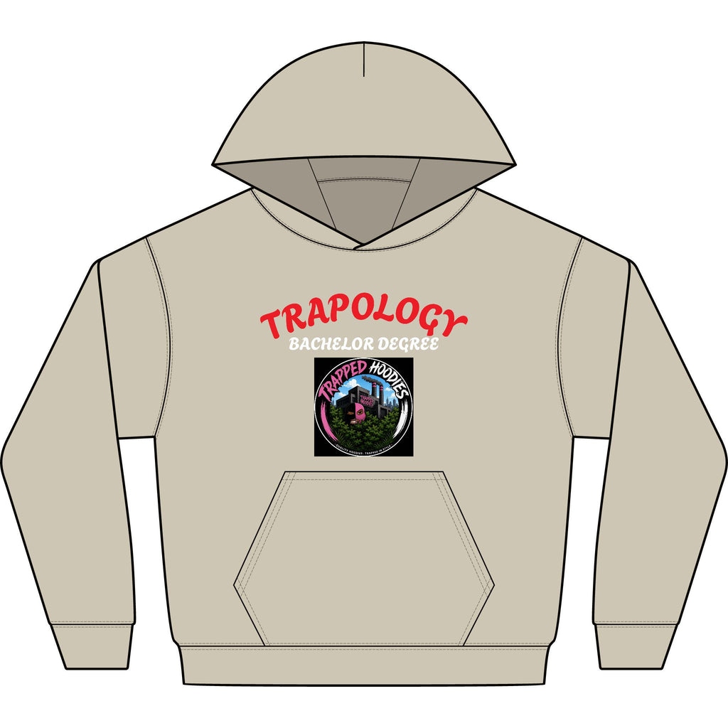 Heavyweight TRAPPED Hooded Sweatshirt