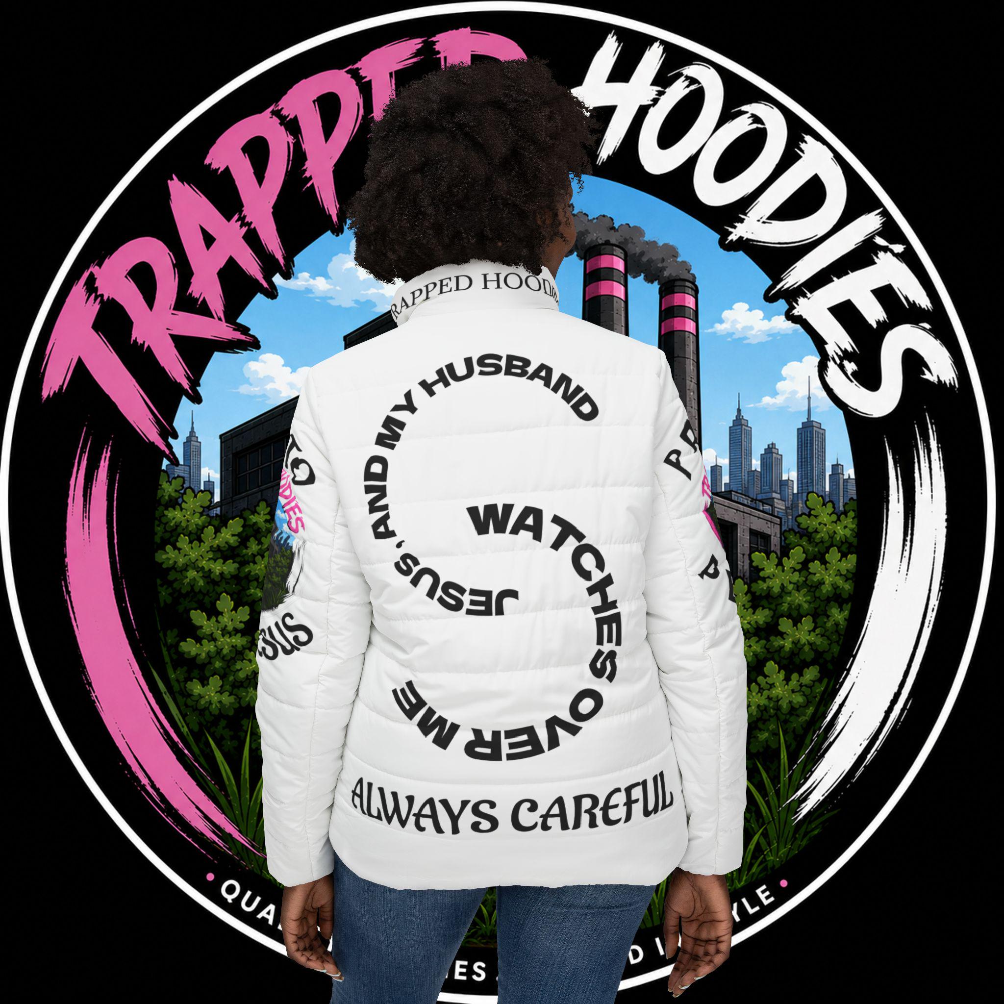 Puffer Jacket | Trapped Hoodies Designer Coat | Urban Fashion Winter Wear