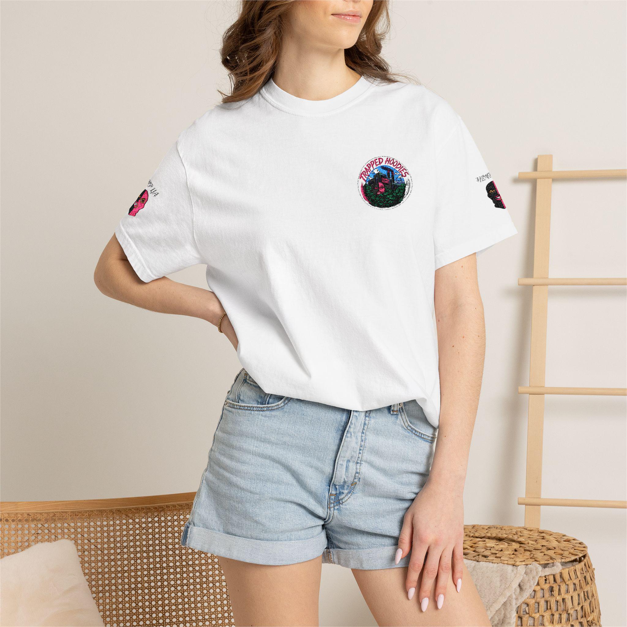 Trapped Hoodies logo T-shirt | EMBROIDERY
