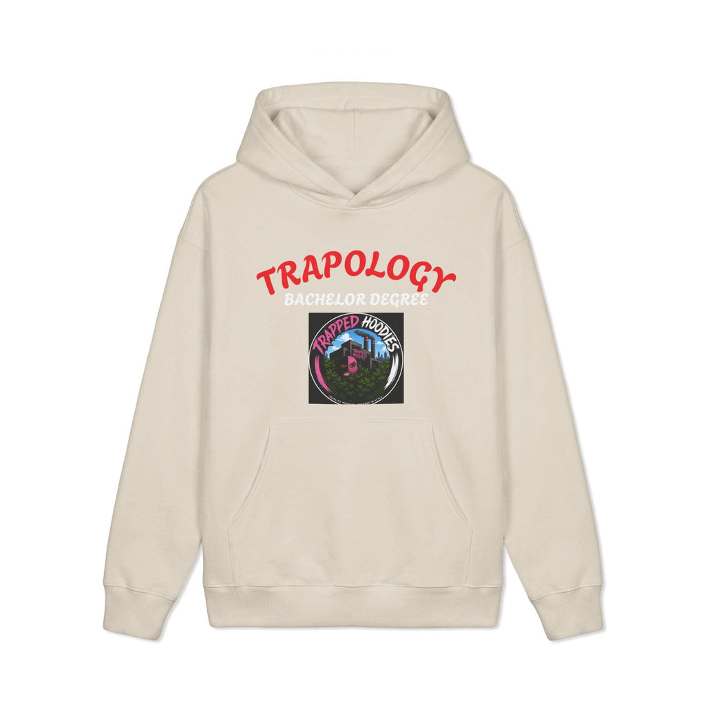Trapped Hoodies Graphic T-Shirt — Retro Urban Mask Art Tee